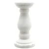 Matt White Ceramic Candle Holder -Home Decor Store matt white ceramic candle holder p6207 113195 image