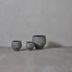 Medium Aurora Flower Pot - Antique Brown -Home Decor Store medium aurora flower pot antique brown p5380 109753 image