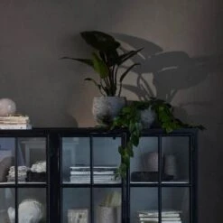 Medium Aurora Flower Pot - Antique Brown -Home Decor Store medium aurora flower pot antique brown p5380 109754 image