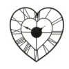 Metal Heart Shape Wall Clock -Home Decor Store metal heart shape wall clock p7696 124006 image