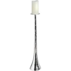 HI Nickle Candle Pillar - Large