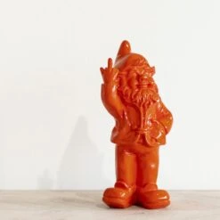 Orange Gnome Ornament