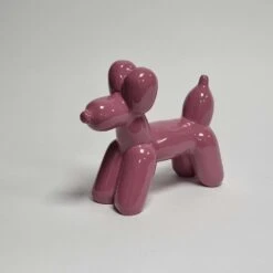 Resin Balloon Dog Pastel Purple