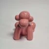 Resin Balloon Monkey Baby Pink