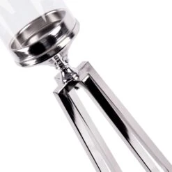 Home Decor Store -Home Decor Store roma nickel plated candle stand s p350 695 image