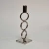 Ronda Nickel Plated Candle Stand M -Home Decor Store ronda nickel plated candle stand m p2641 81089 image