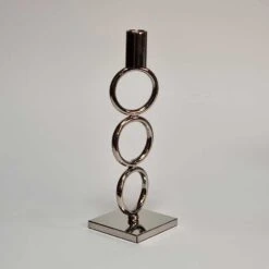 Ronda Nickel Plated Candle Stand M