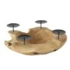 Round Log 4 Candle Holder -Home Decor Store round log 4 candle holder p5139 107073 image