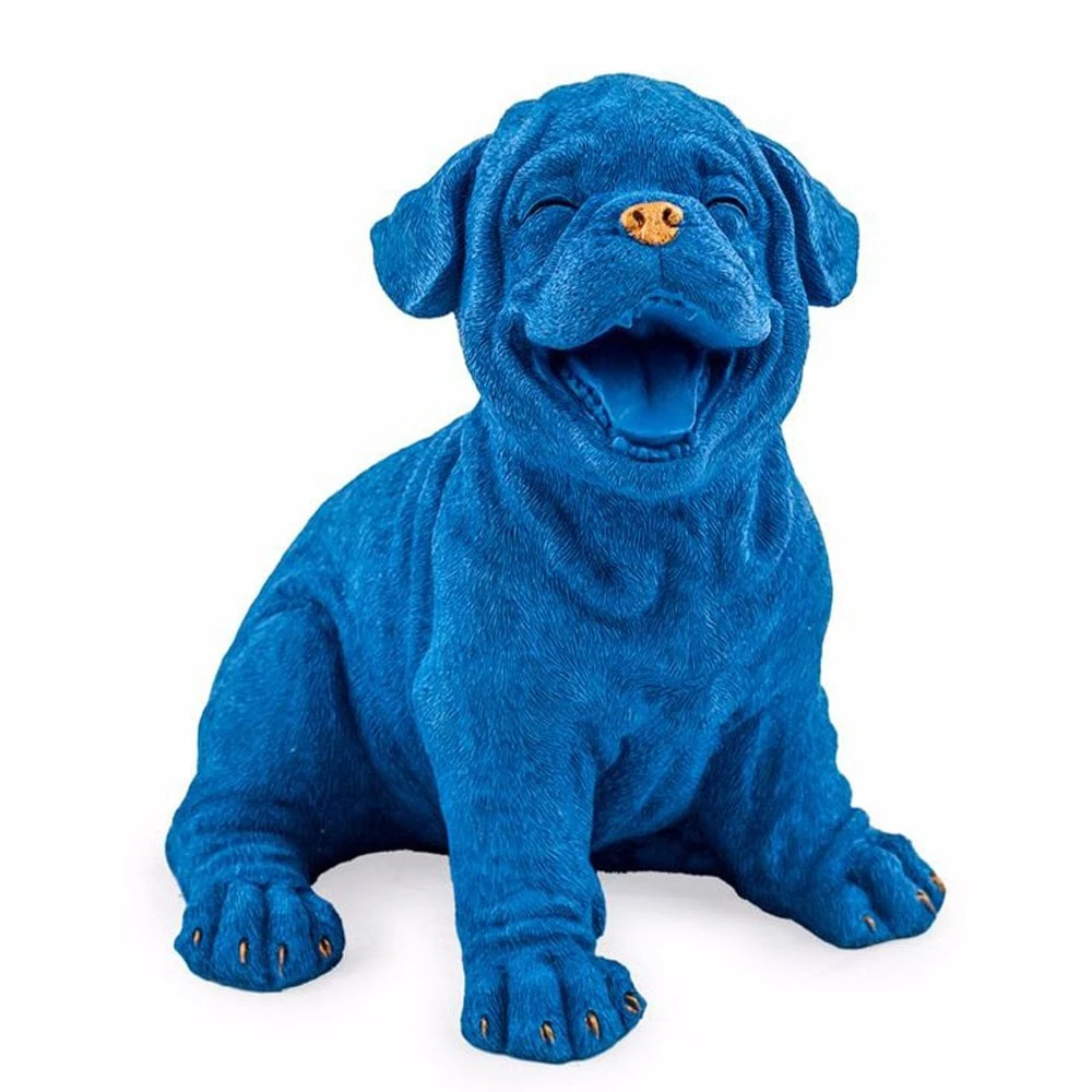 Royal Blue With Gold Details Laughing Puppy 3 Royal Blue With Gold Details Laughing Puppy