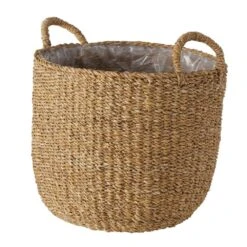 Seagrass Planter Baskets - Set Of 3 -Home Decor Store seagrass planter baskets set of 3 p8812 134199 image