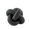 Serafina Knot Ornament - Black