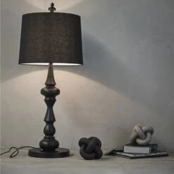 Serafina Knot Ornament - Black -Home Decor Store serafina knot ornament black p5381 109749 image