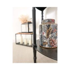 Set Of 2 Black Rectangle Lanterns -Home Decor Store set of 2 black rectangle lanterns p1552 83040 image