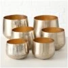 Set Of 3 Aluminium Gold Planters 2 Set Of 3 Aluminium Gold Planters -Home Decor Store set of 3 aluminium gold planters p1547 2895 image