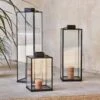 Sia Lantern - Antique Black - Small