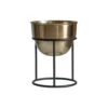 Small Black And Gold Planter -Home Decor Store small black and gold planter p3841 88660 image