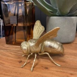 Small Decorative Gold Bee Ornament -Home Decor Store small decorative gold bee ornament p9113 135125 image