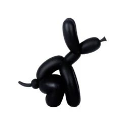 Small Sitting Balloon Dog - Matt Black -Home Decor Store small sitting balloon dog matt black p5161 107136 image