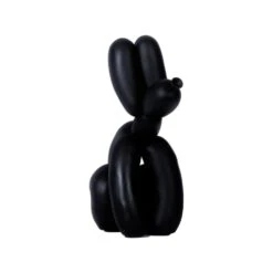 Small Sitting Balloon Dog - Matt Black -Home Decor Store small sitting balloon dog matt black p5161 107137 image
