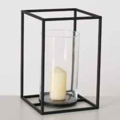 Square Frame Candle Holder - Large -Home Decor Store square frame candle holder large p8810 134190 image