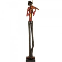 HI Standing Jazz Band Violinist Ornament
