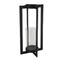 HI Tall Black Hurrican Lantern