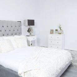 White & Gold Giraffe Spot Ginger Jar - Large -Home Decor Store white gold giraffe spot ginger jar large p5511 110109 image