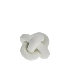 White Knot Ornament