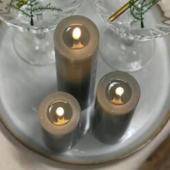 White LED Candle 7.5 X 15cm 9 White LED Candle 7.5 X 15cm -Home Decor Store white led candle 7 5 x 15cm p4351 101569 image