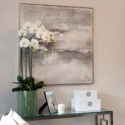 White Orchid Phalaenopsis Plant -Home Decor Store white orchid phalaenopsis plant p215 103111 image