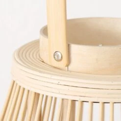 Wicker Lanterns - Set Of 2 -Home Decor Store wicker lanterns set of 2 p5453 110068 image