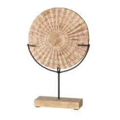 Wooden Ornament On Stand