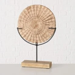 Wooden Ornament On Stand 9 Wooden Ornament On Stand -Home Decor Store wooden ornament on stand p7700 123928 image