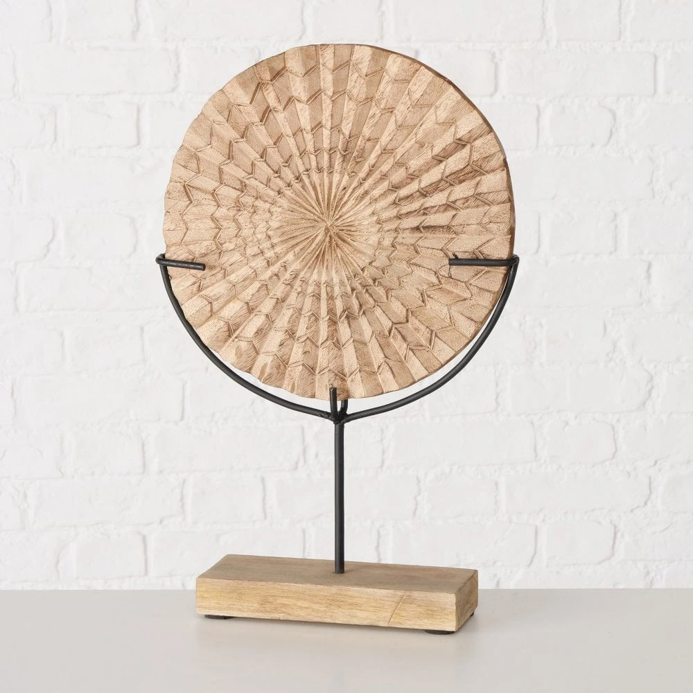 Wooden Ornament On Stand 5 Wooden Ornament On Stand - Image 3